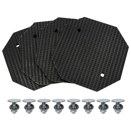 Shark Industries Forward Lift Pad, Rough Heavy Die Cut 5 x 5 x .25 - 4 Pk 51663